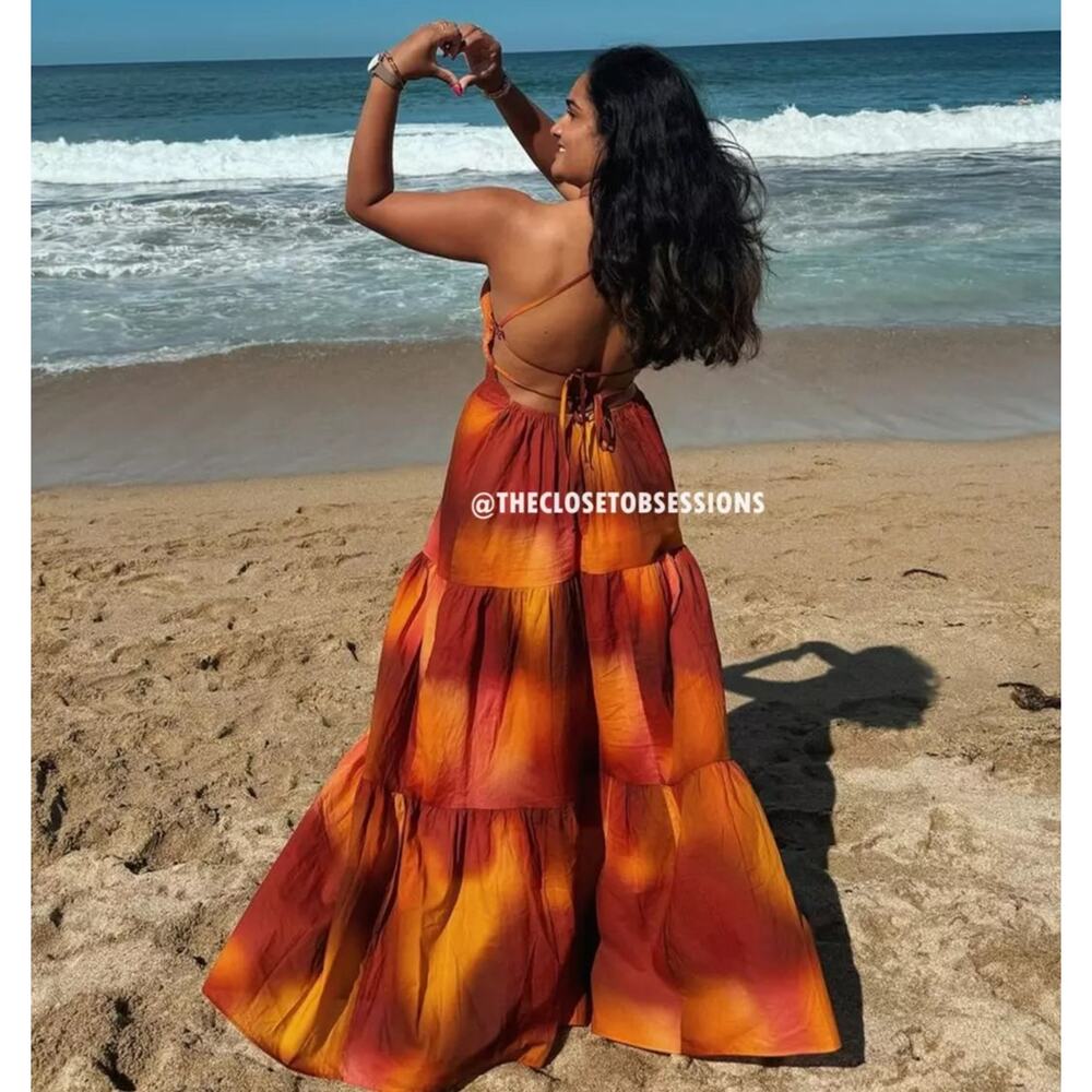 RARE!!! ZARA BLOGGER FAVE!!! Halter Maxi Dress NWT (Size M) - Picture 14 of 16